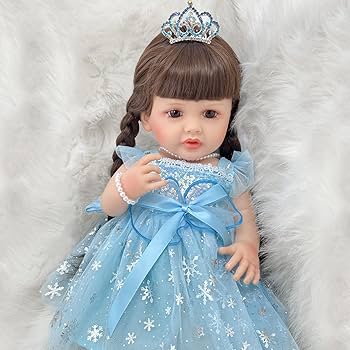 Amazon | ライフライクドールリボーンドール子供用長いまつげヘア三つ